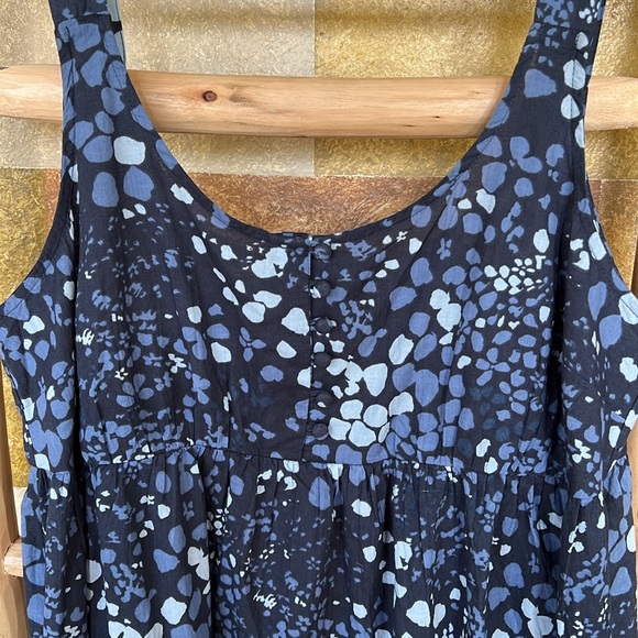 Adore Me Women’s Dorothy Polka Dot 100% Cotton Slip-On Long Dress With Pockets - Picture 3 of 4